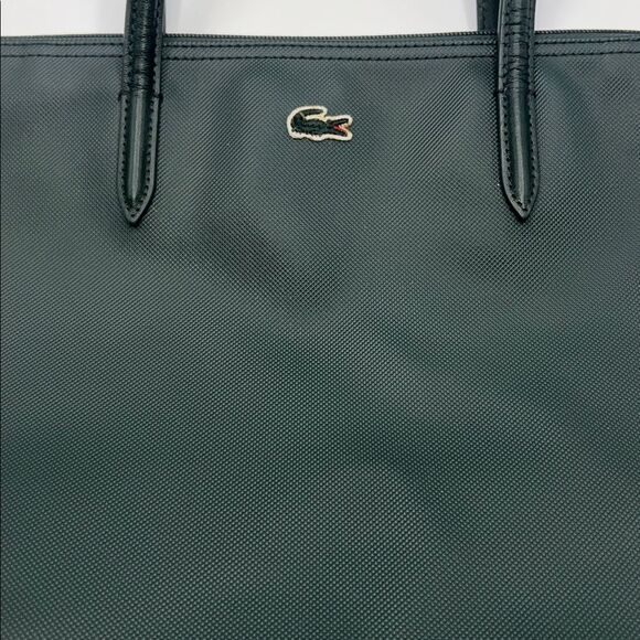 LACOSTE Hunter Green L.12.12 Concept Vertical Tote - Picture 3 of 10